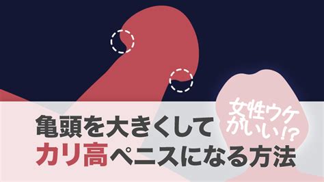 亀頭 でかく|亀頭だけ小さい？亀頭を大きくする具体的な方法と注意点を解。